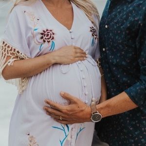 Fillyboo Maternity lilac Bojangles maxi. Sold out everywhere.